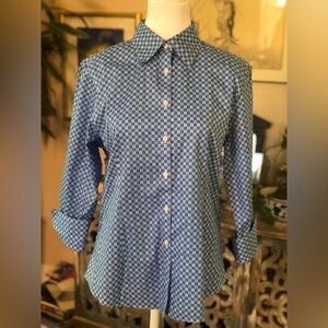 Brooks Brothers Fitted Cotton Button Up EUC